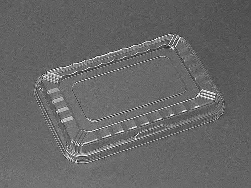 CFランチBOX-2 外嵌合透明蓋セット 丼・カレー容器・ライスおかず容器 